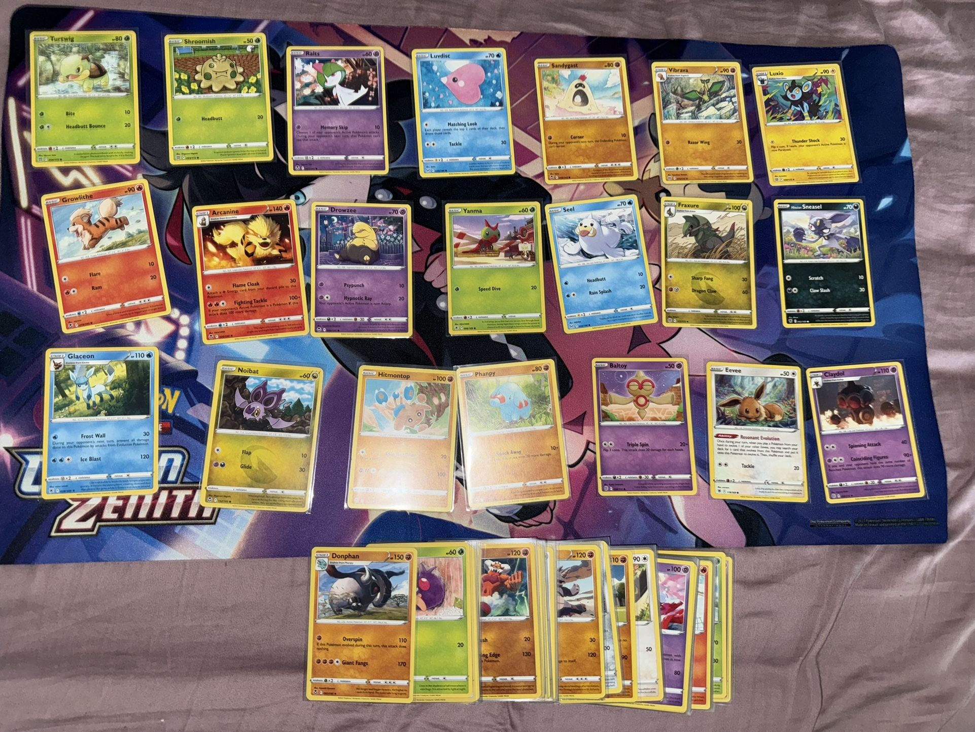 pokemon lot(card year 2022) mint condition 