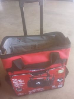 18IN ROLLING TOOL TOTE