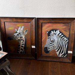 Safari Themed Paintings