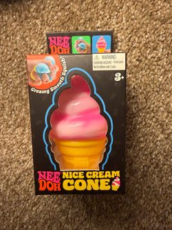NeeDoh Pink  Nice Cream Cone 🍦