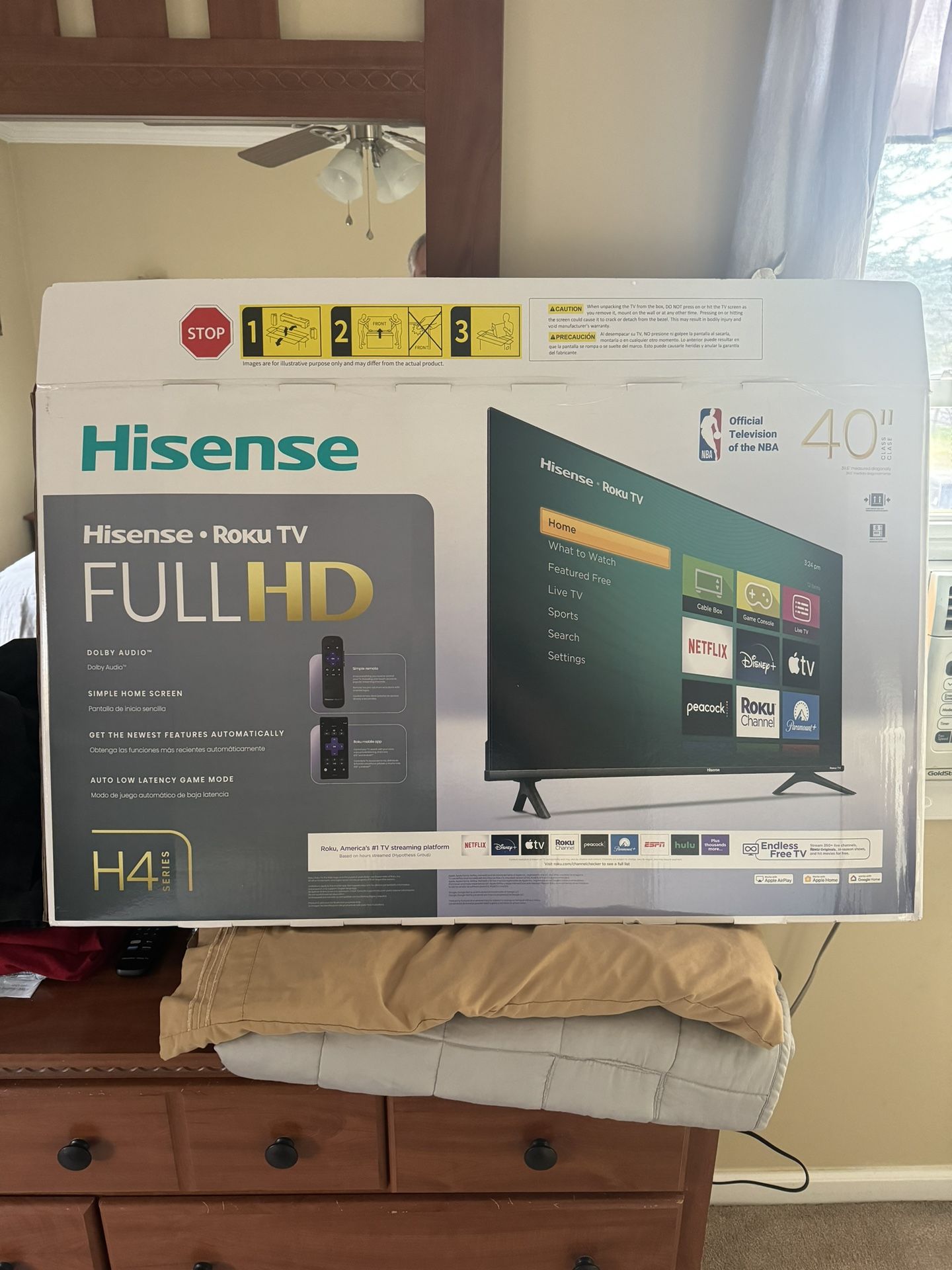 Hisense 40” HD TV