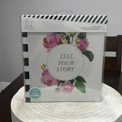 NEW Heidi Swapp Memory Planner Storage Binder 3 Ring Floral Fresh Start Scrapbook