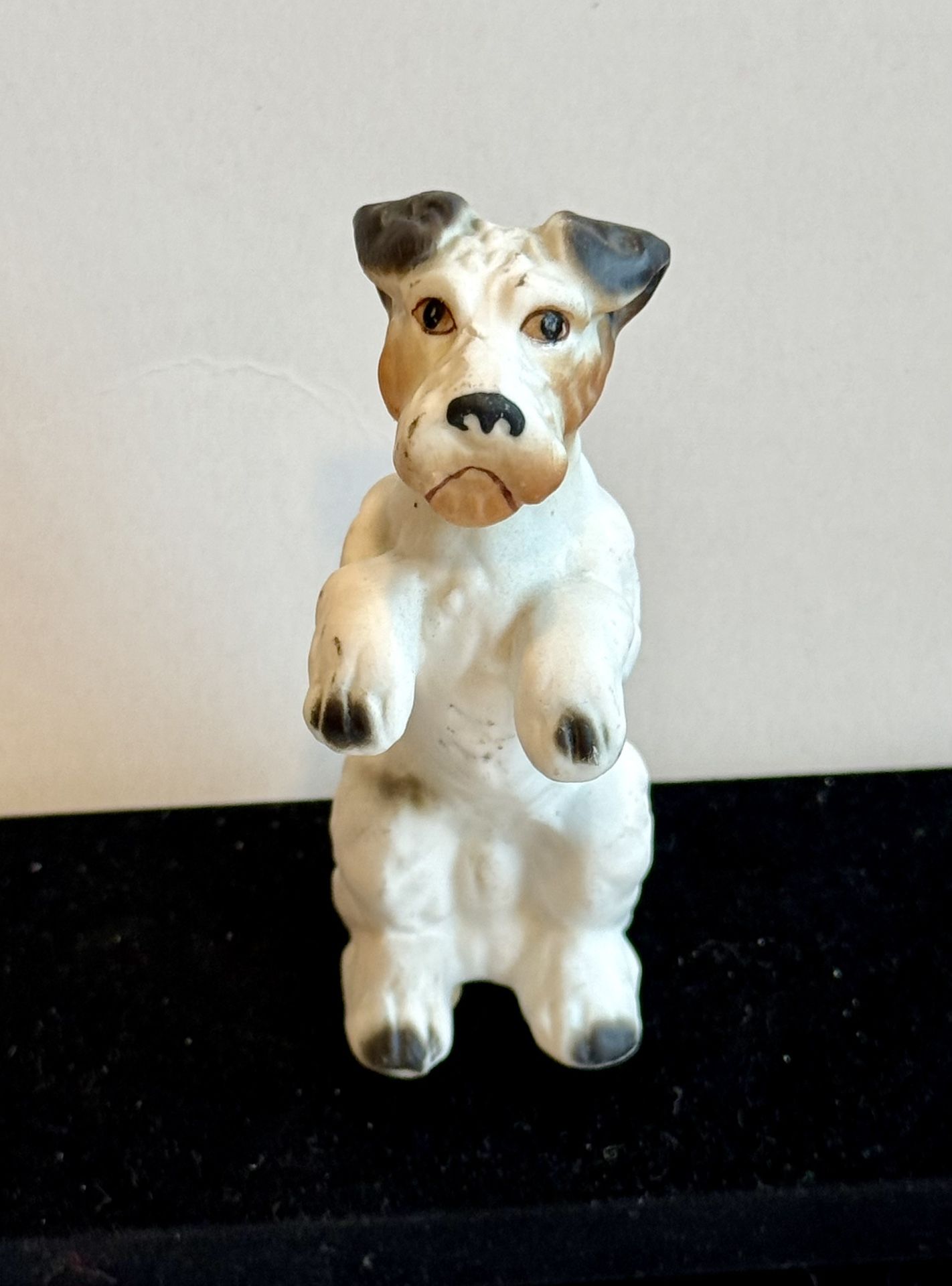 LEFTON BONE CHINA SCOTTISH TERRIER STANDING PAWS UP DOG FIGURINE