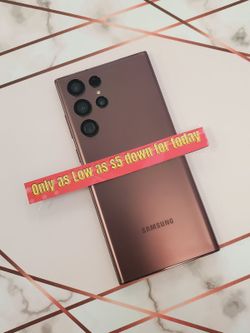 📱  Pro-Level Cameras - Galaxy S22 Ultra – $5 Down Available! 🏆 Best Price in Town!