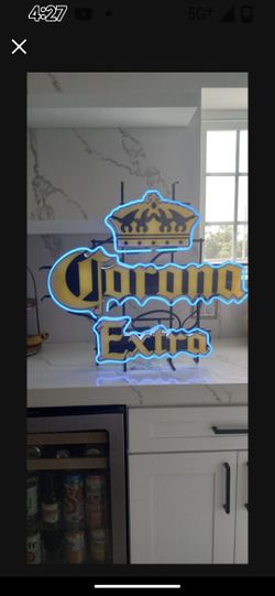 Corona Neon Sign $150
