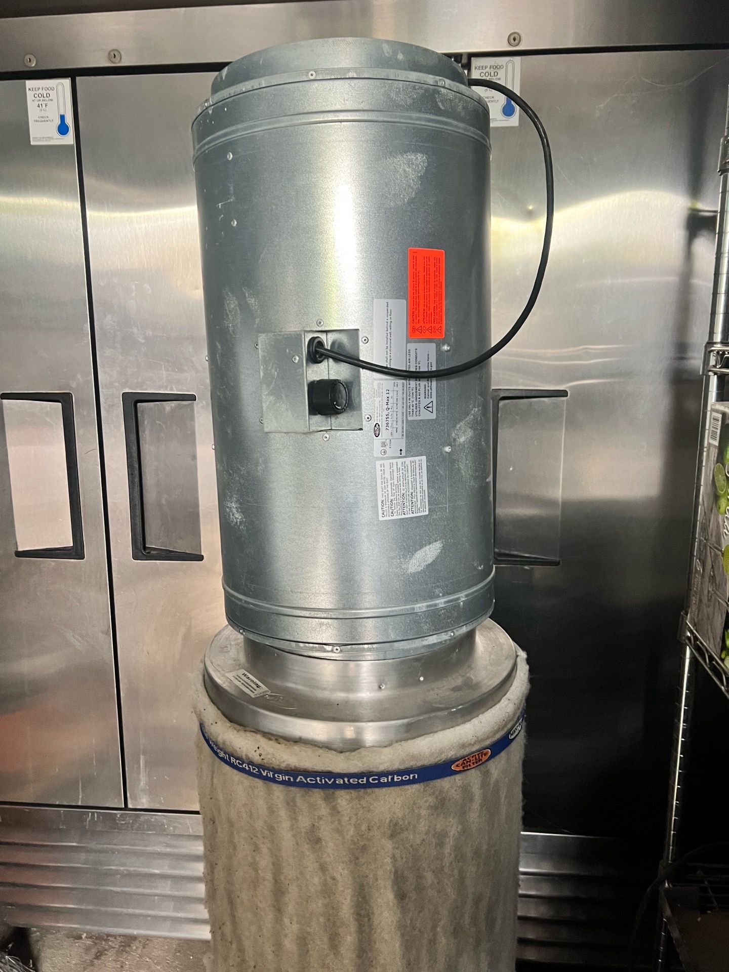Carbon Canister Portable Indoor Commercial Air Scrubber