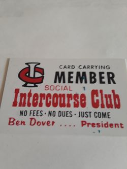 Comic card card member (wallet size)