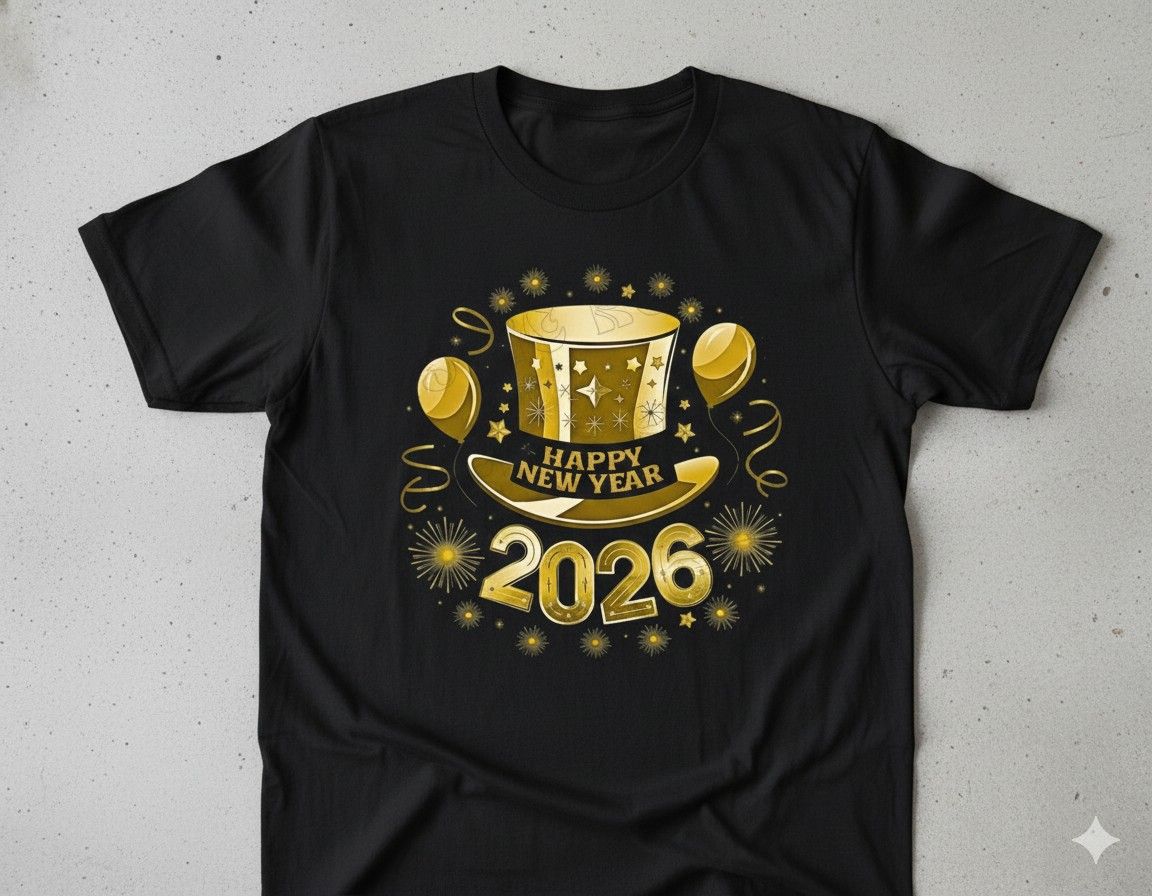 2026 New Year T-shirt.