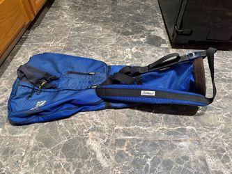 Titleist Lightweight Sunday Golf bag 2 way divider Single Strap