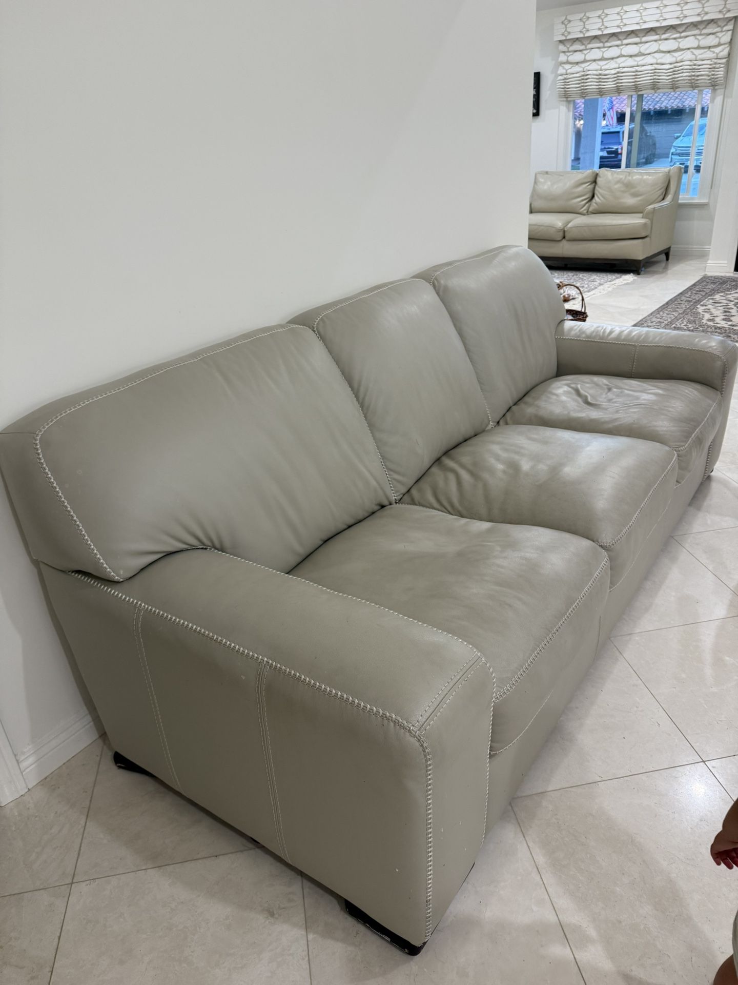 Leather Couch