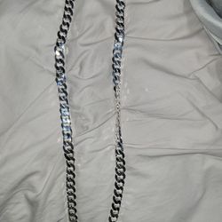 Silver Necklace 11mm