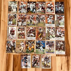 90’s NFL Superstars Near Mint Card Lot