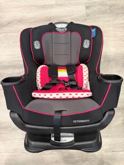 Graco Extend2Fit Convertible Car Seat pink