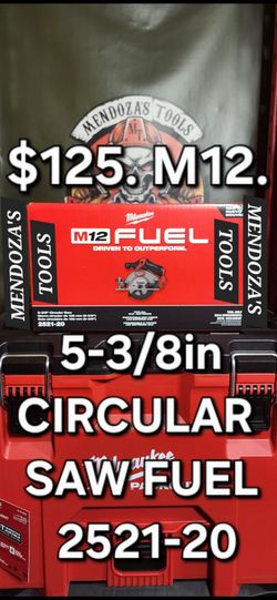 Milwaukee Circular Saw 5-3/8in Fuel M12