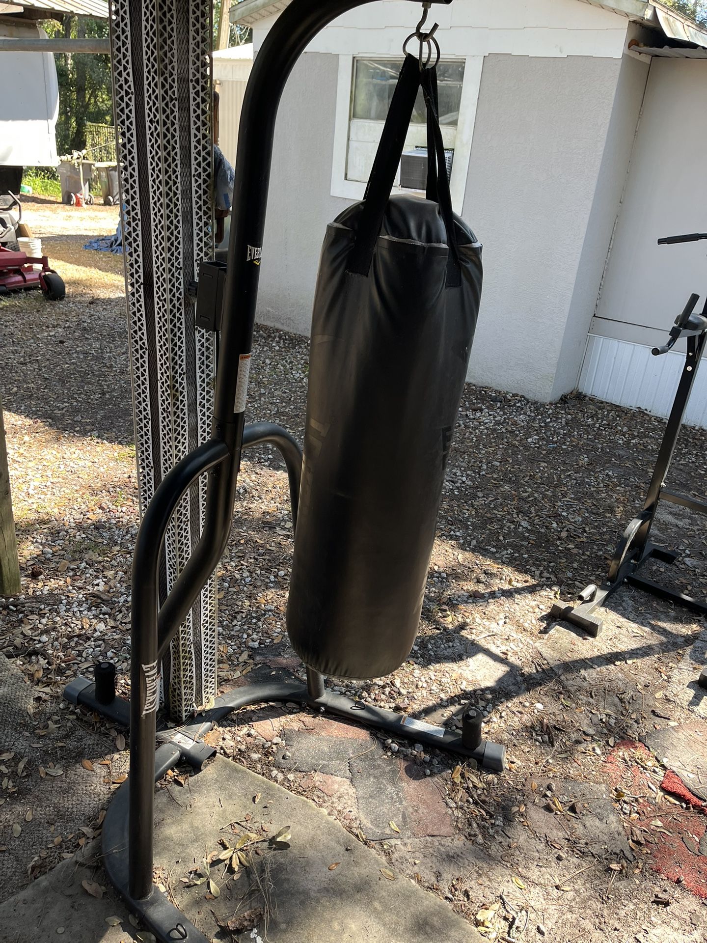 Everlast Punching Bag With Stand