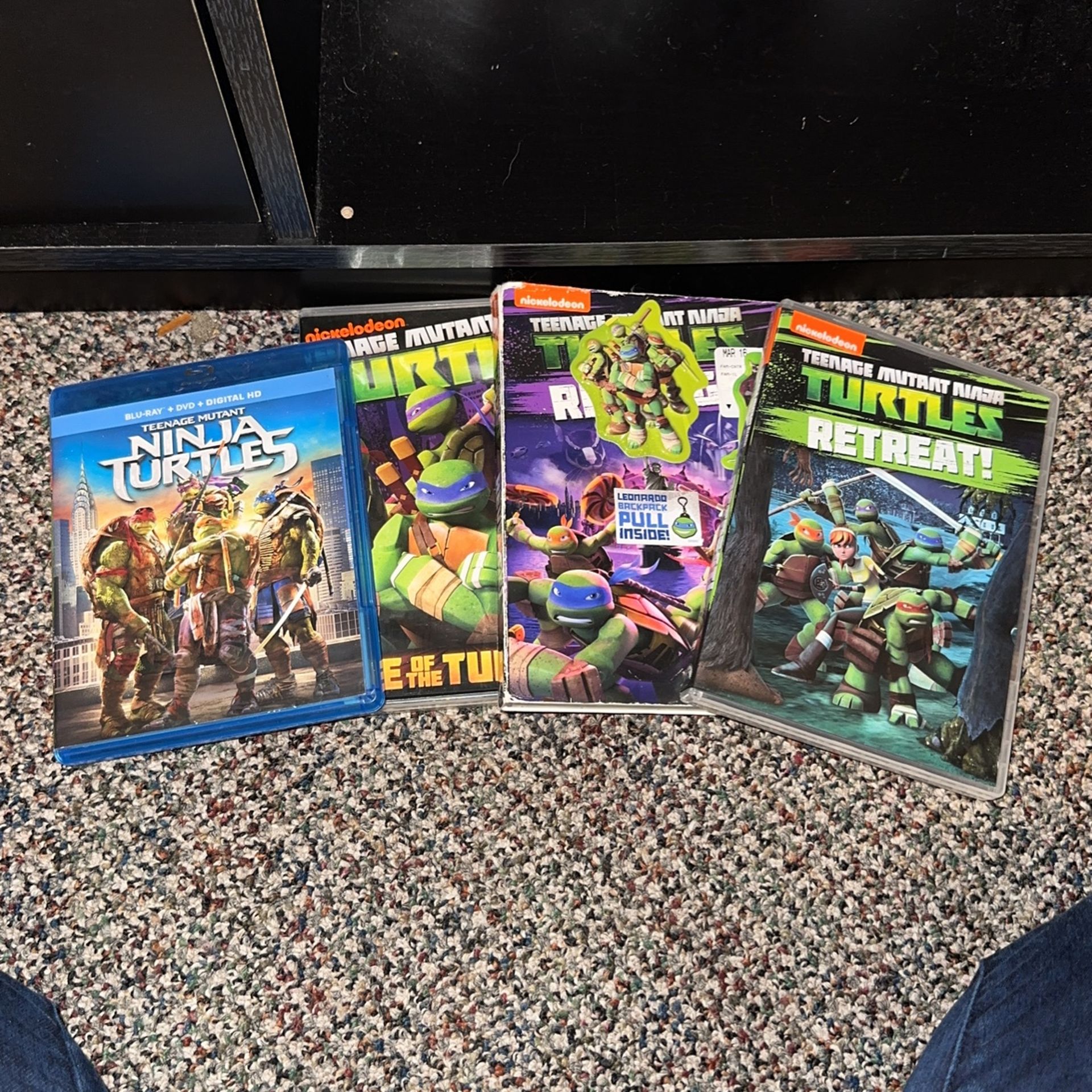 Teenage Mutant Ninja Turtles Cd Packs And Movie