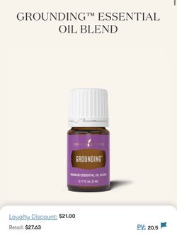 Grounding 5 mL Young Living Essential Oils