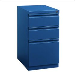 Blue Cabinets no Keys No Top Lid