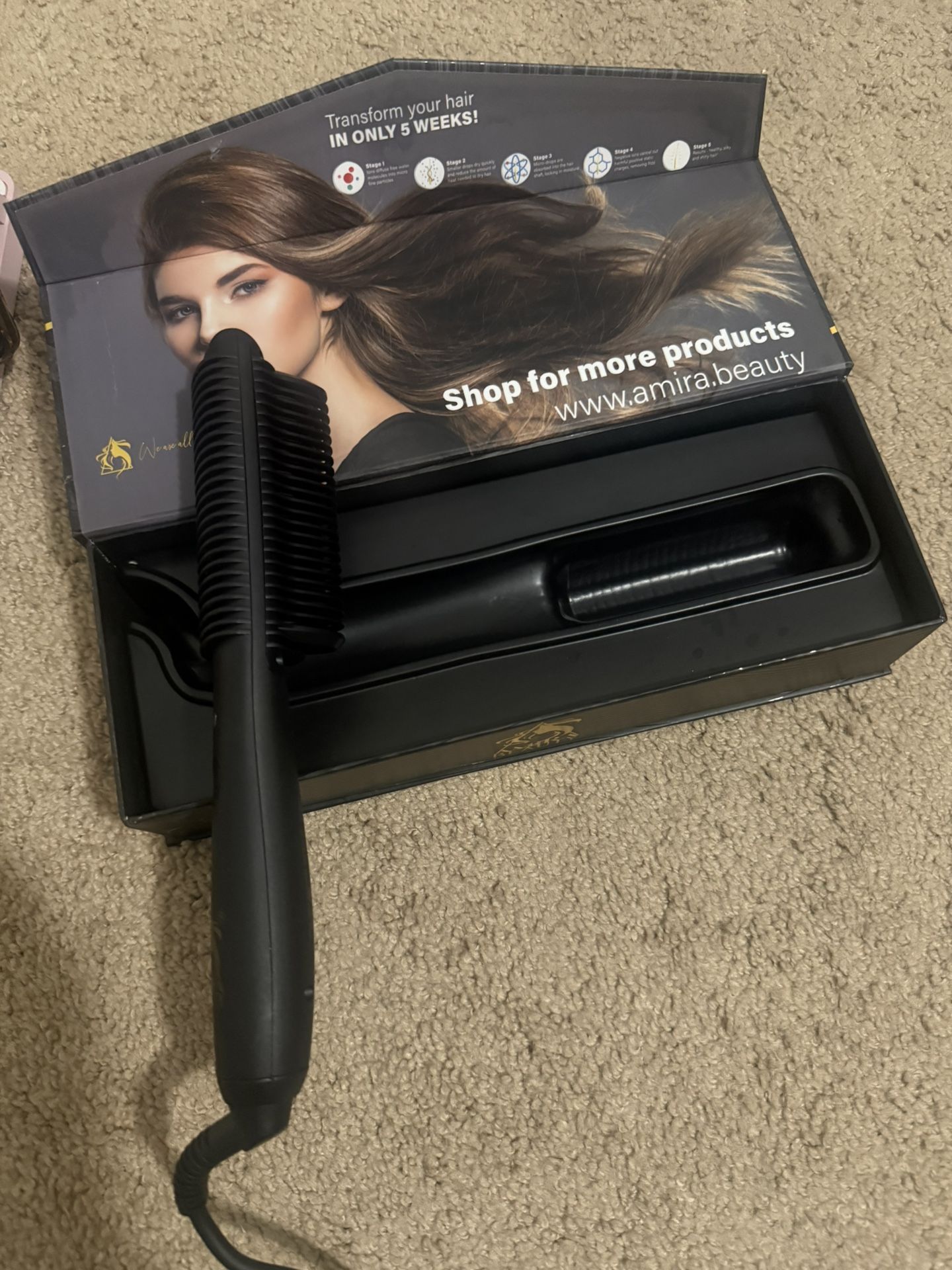 amira beauty multi purpose hair brush