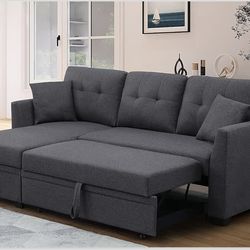 Lovely sectional sofa bed + storage ( retail price $700)