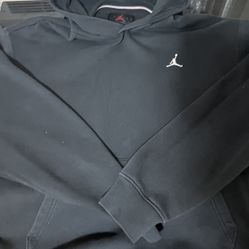 Black Jordan Hoodie Size M