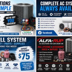 ❄️ A/C Repair • Service • Installation!