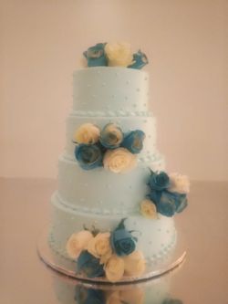 Roses for cake