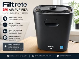 Filtrete 3M Air Purifier – Great Working Condition