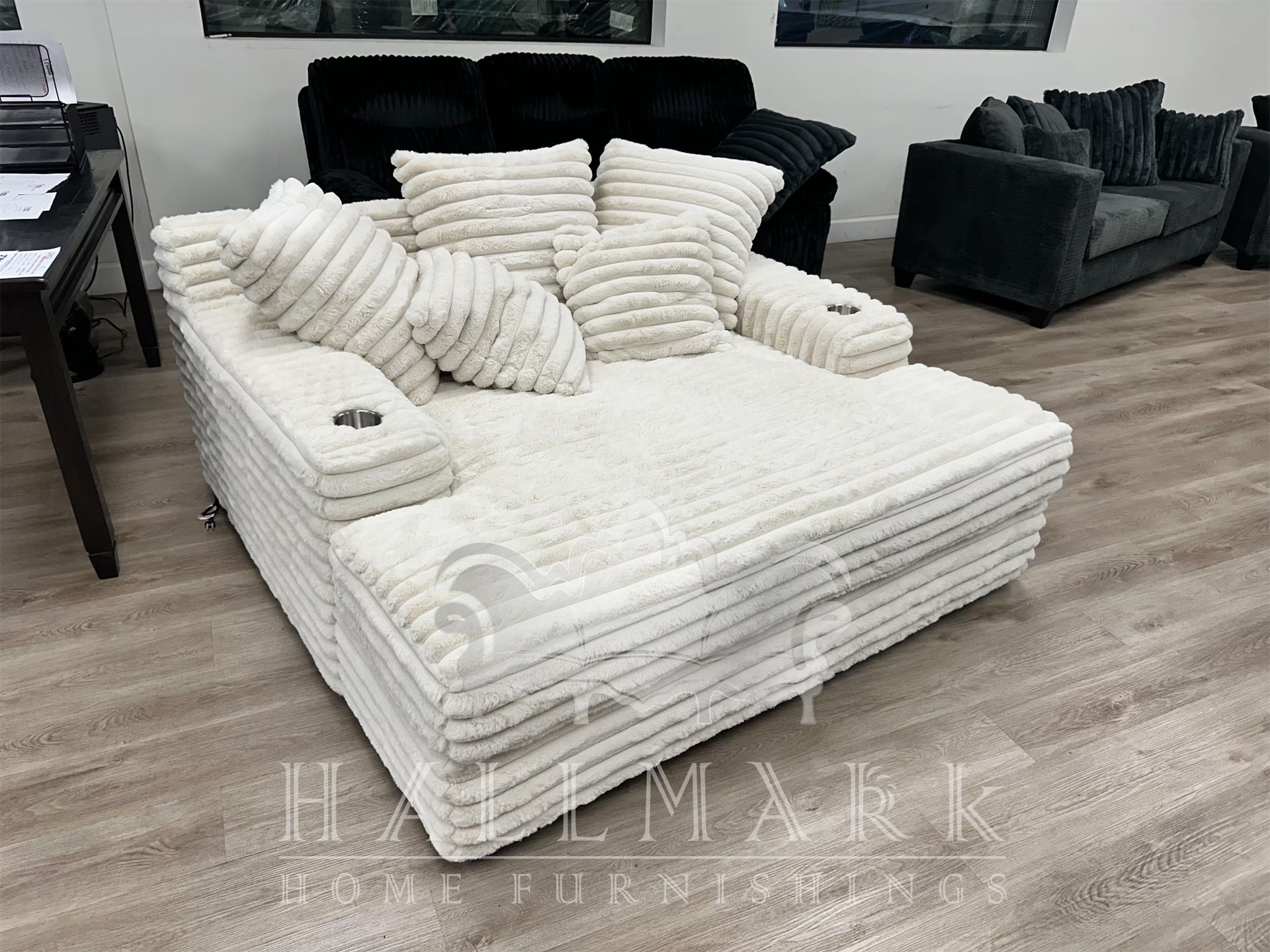 New Ultra Fluffy Lounge Sofa Couch (2 Colors) - 🚚FREE DELIVERY 