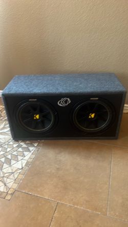 Kicker subwoofer