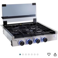 RV Cooktop 3 burner