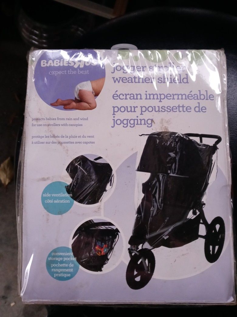 Jogging Stroller Weather Shield