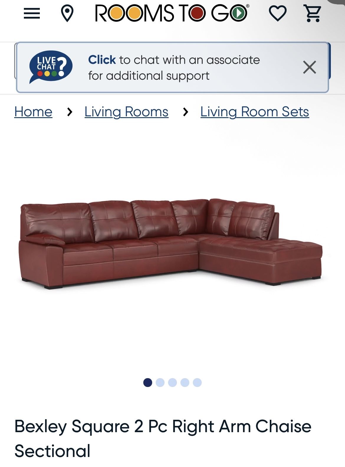 Sectional Sofa (2 PC)