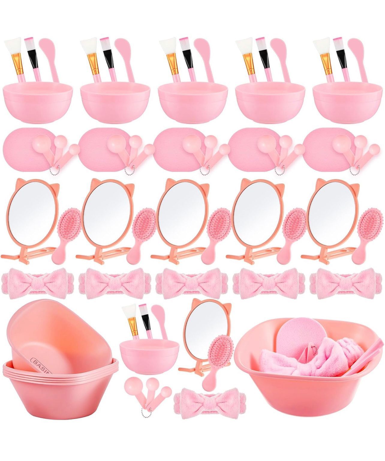 Spa Party Supplies Set