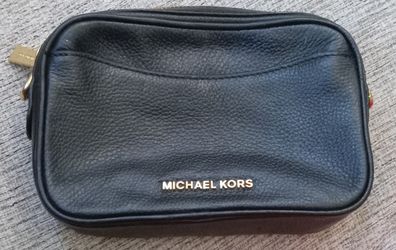 Michael Kors Pebbled Leather Belt/Crossbody Bag