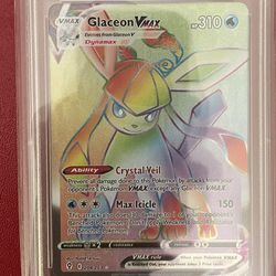 2021 Glaceon VMAX PSA 10