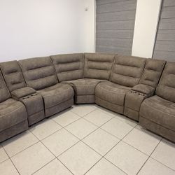 Sofá reclinable - reclining sofa