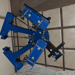 4 Color 1 Station Silk Screen Press Machine