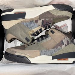 Air Jordan 3 Retro SE Patchwork (Undefeated) Men Size 10