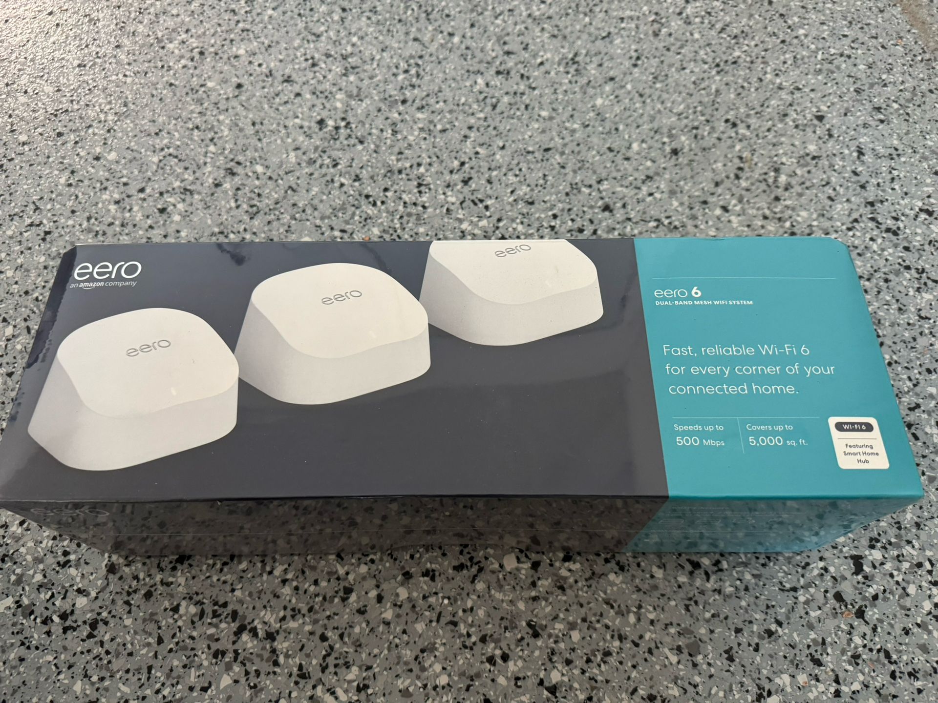 Eero 6 Mesh WiFi System, 3 Pack