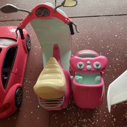 Barbie Plane & Motorcycle 