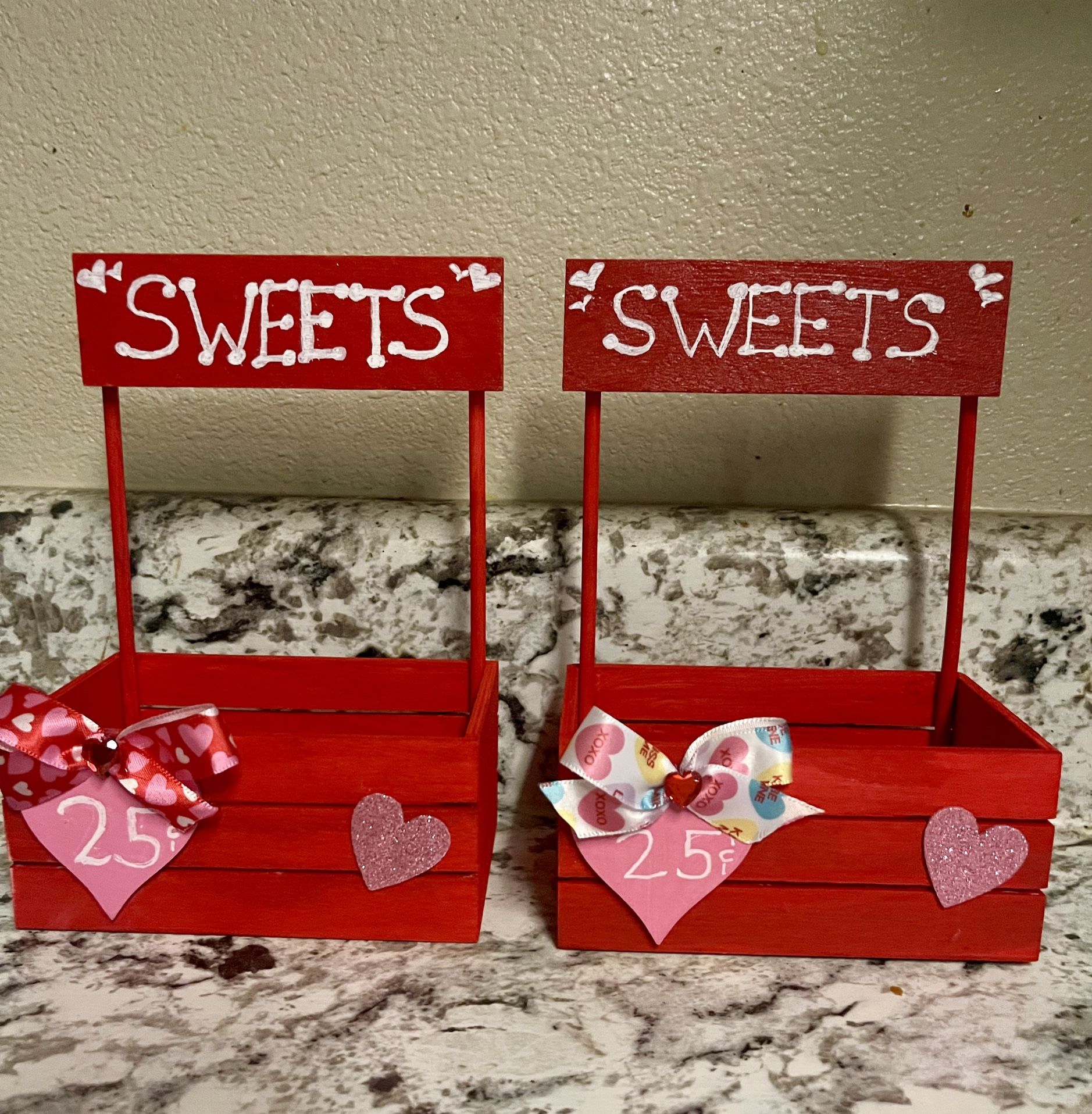 Valentines Mini Candy Booths