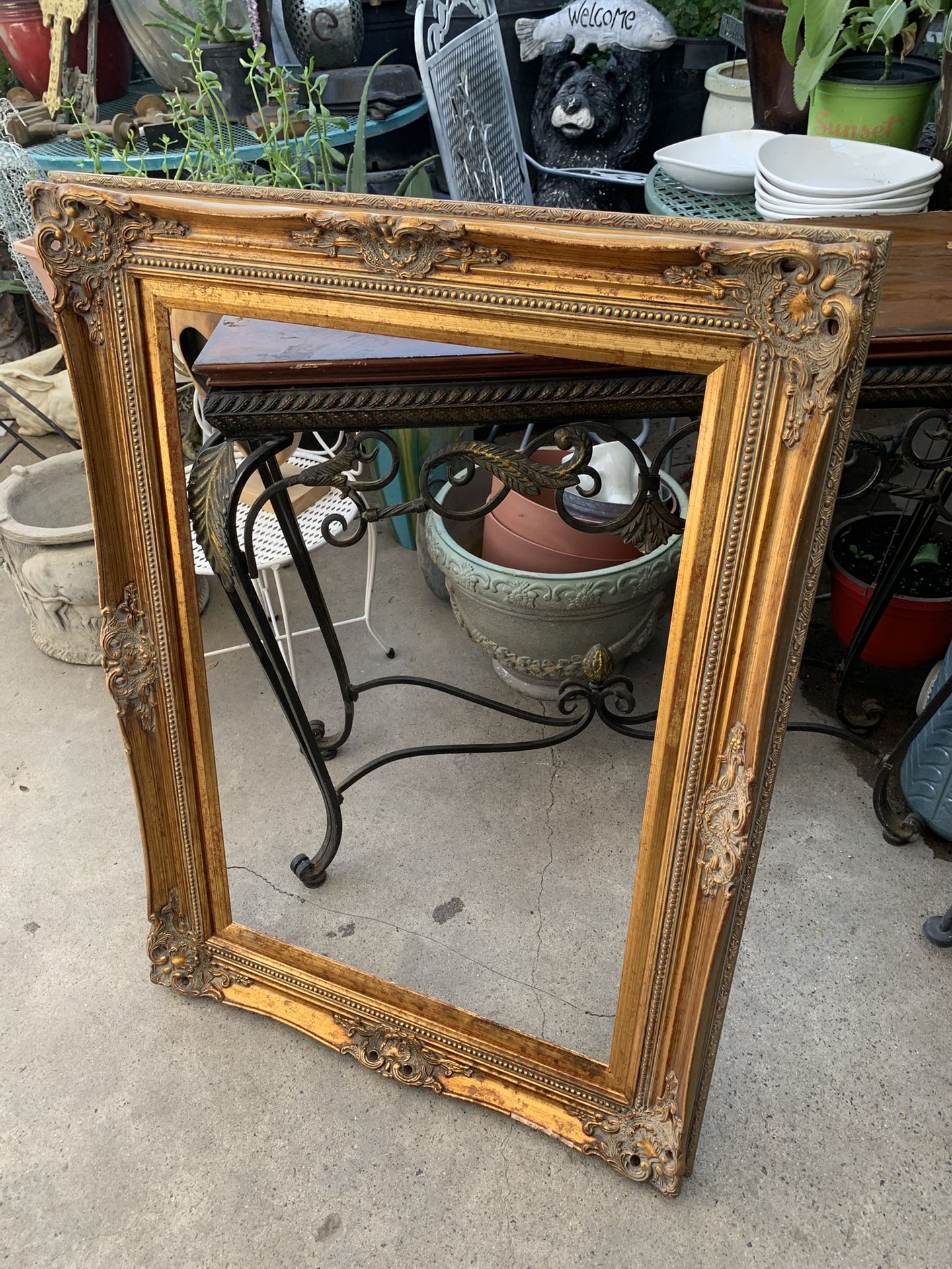 Large Frame More Than 2’ Tall Need Little Work