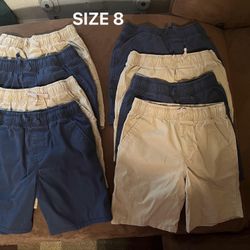 Boys Size 8 Shorts (Uniform Approved)