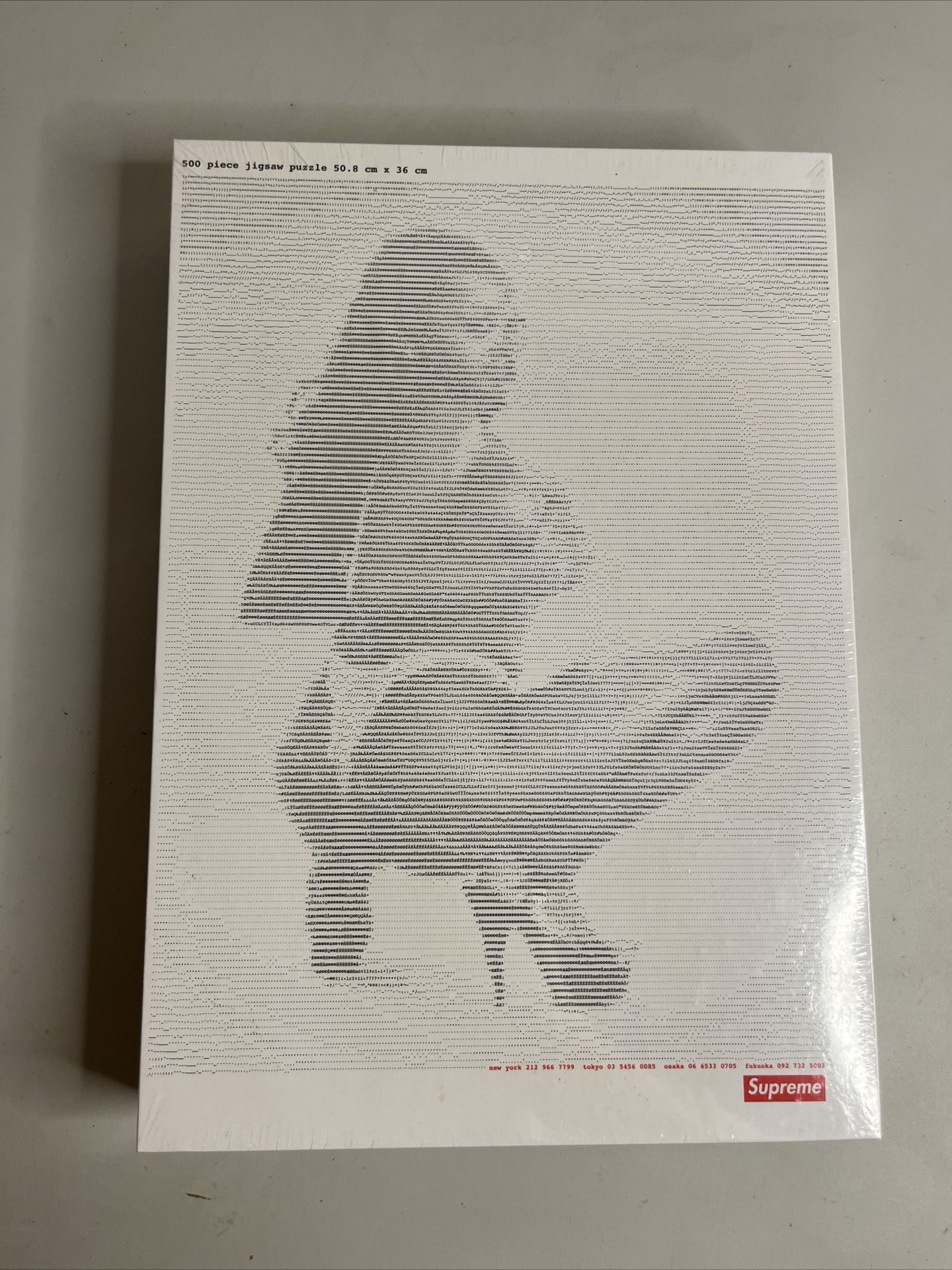 Supreme Digi Puzzle Stripper $100 Sealed