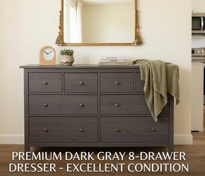 ✨ 8-Drawer Dresser -Profesional sealed with high quality Topcoat for durability ✨ 🚚 Available