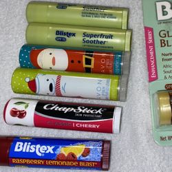 Various Lip Balm Chap Stick Blisticks
