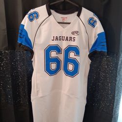 NFL Game Issued Jersey No. 66 Jaguars Jersey Adult Large 