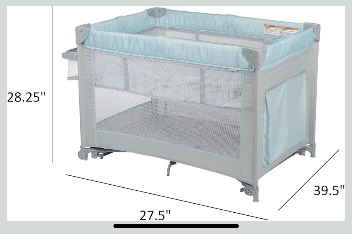 NEW in Box Travel Rocking Bassinet with Play Yard