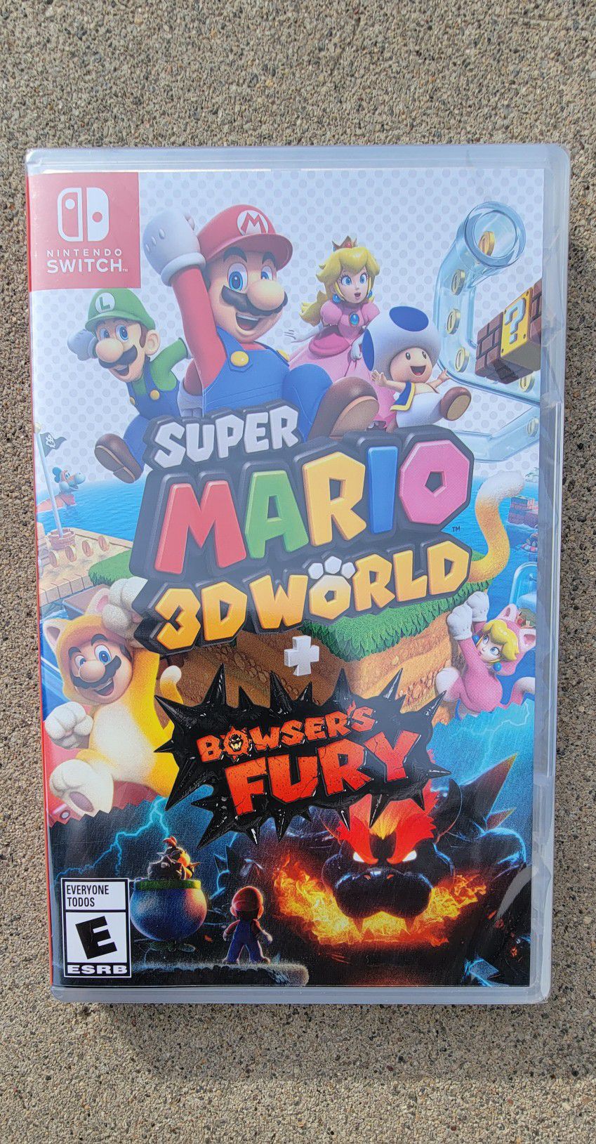 Super Mario 3D World + Bowser's Fury - Nintendo Switch Game - New Sealed 